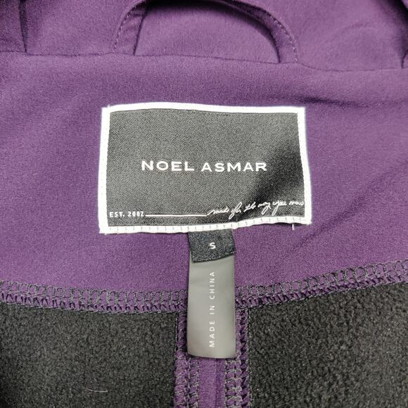 Noel Asmar Leto Equestrian Waterproof Hooded Riding Vest Plum Purple Small - Picture 10 of 16